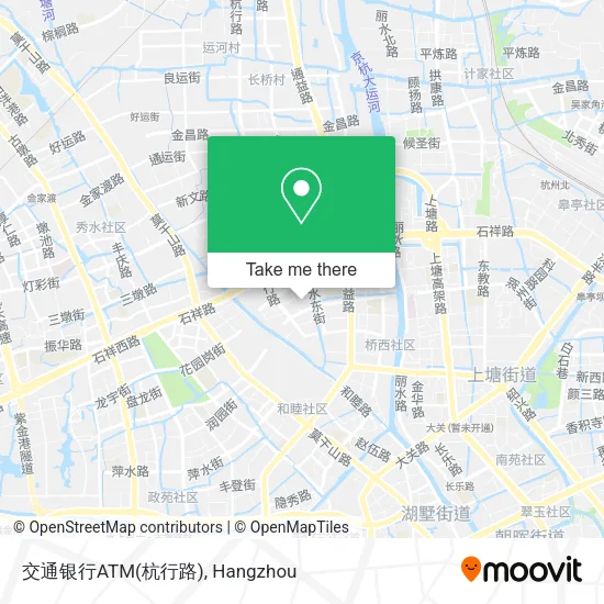 交通银行ATM(杭行路) map