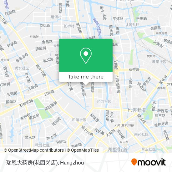瑞恩大药房(花园岗店) map