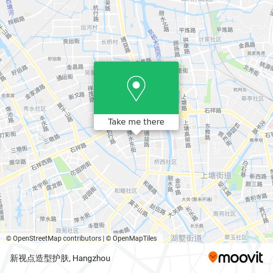 新视点造型护肤 map