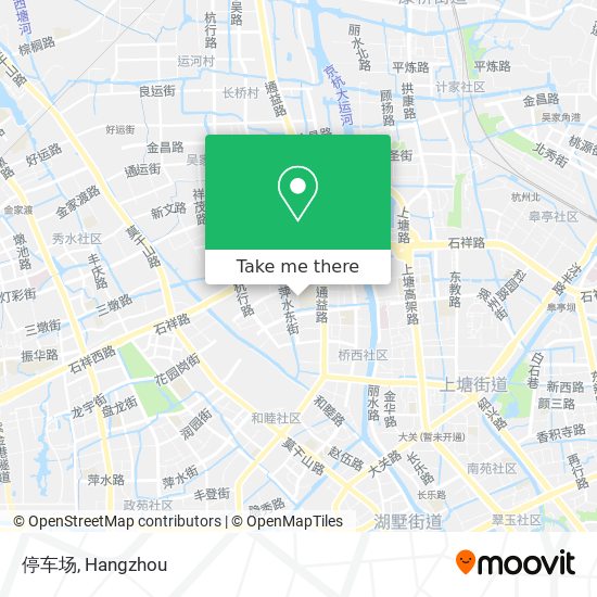 停车场 map