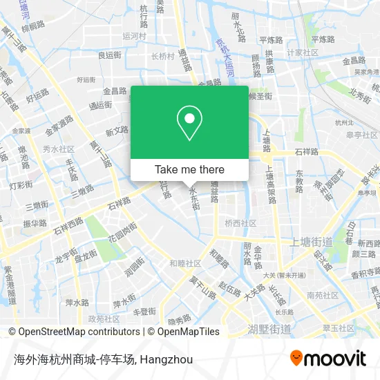 海外海杭州商城-停车场 map