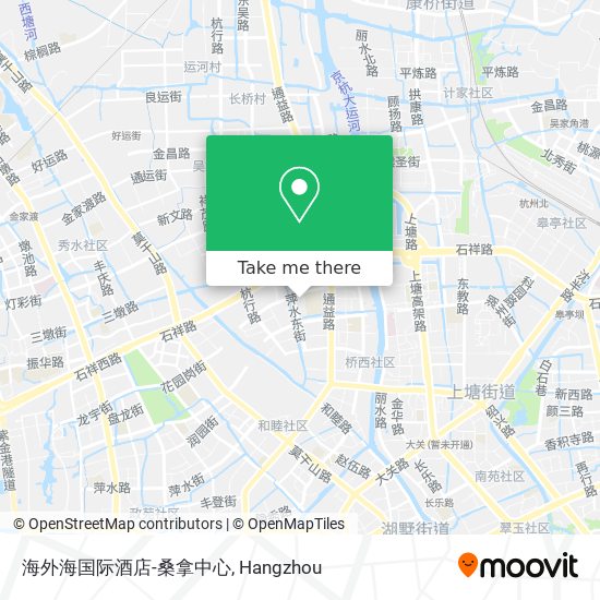 海外海国际酒店-桑拿中心 map