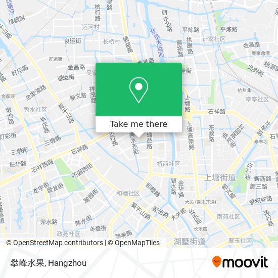 攀峰水果 map