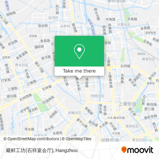 藏鲜工坊(石祥宴会厅) map