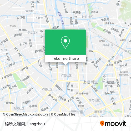 锦绣文澜阁 map