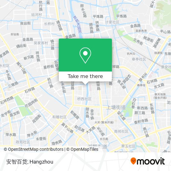 安智百货 map