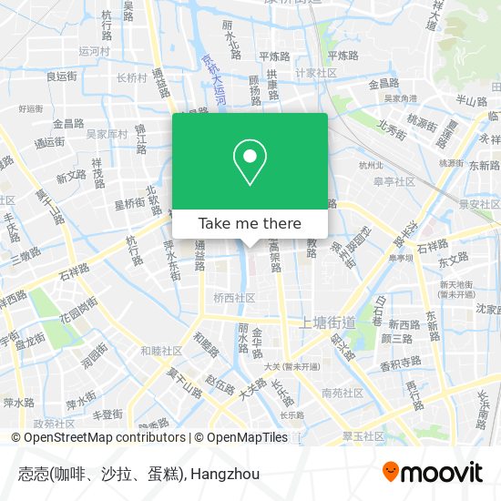 悫悫(咖啡、沙拉、蛋糕) map