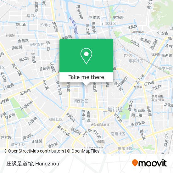庄缘足道馆 map