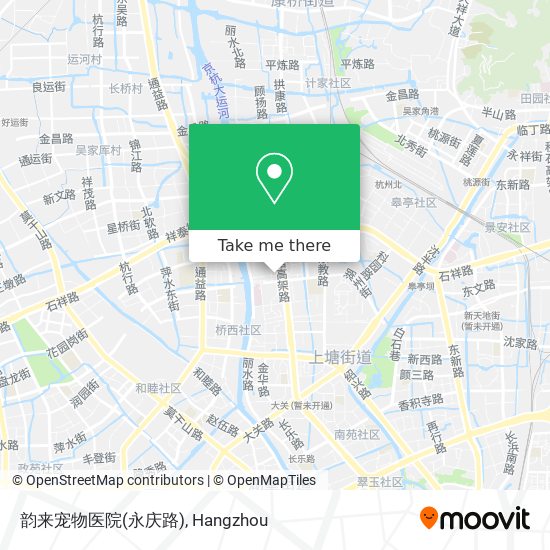 韵来宠物医院(永庆路) map