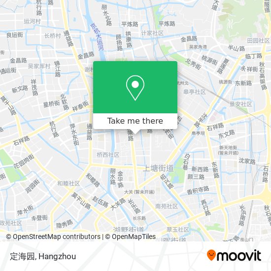 定海园 map