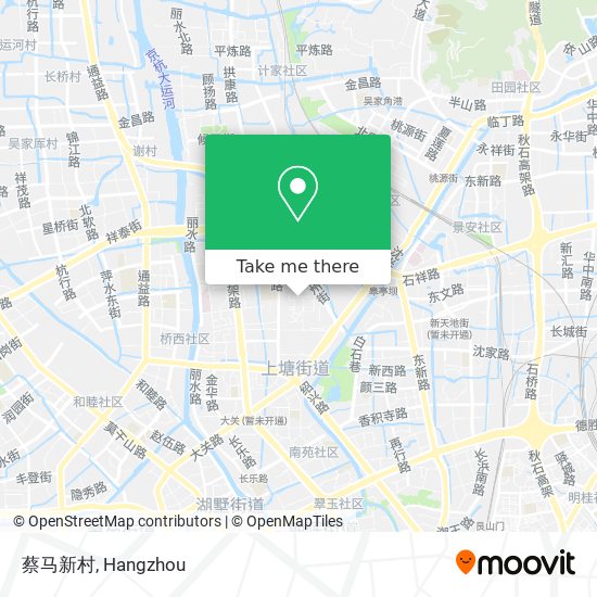 蔡马新村 map
