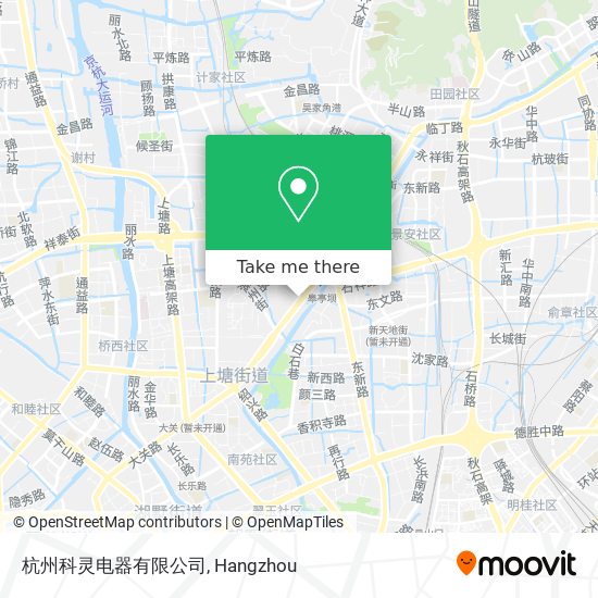 杭州科灵电器有限公司 map