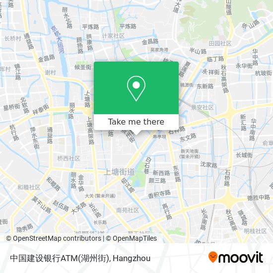 中国建设银行ATM(湖州街) map