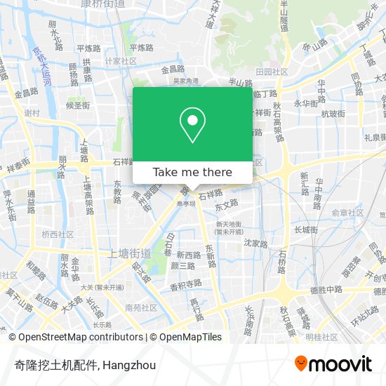 奇隆挖土机配件 map