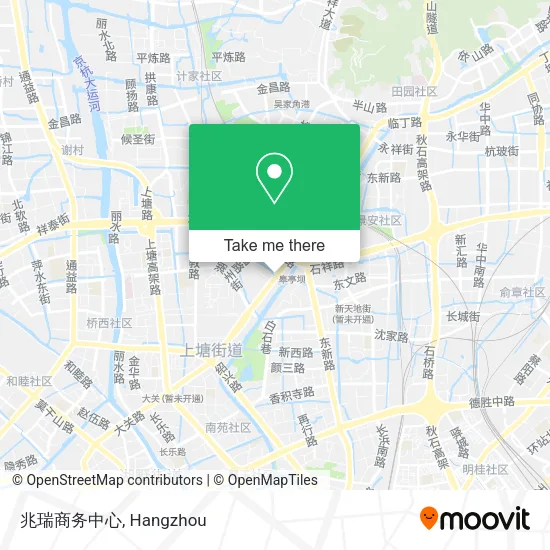 兆瑞商务中心 map