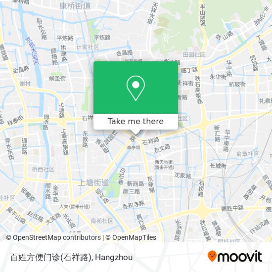百姓方便门诊(石祥路) map