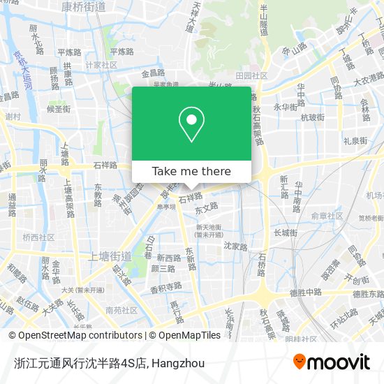 浙江元通风行沈半路4S店 map