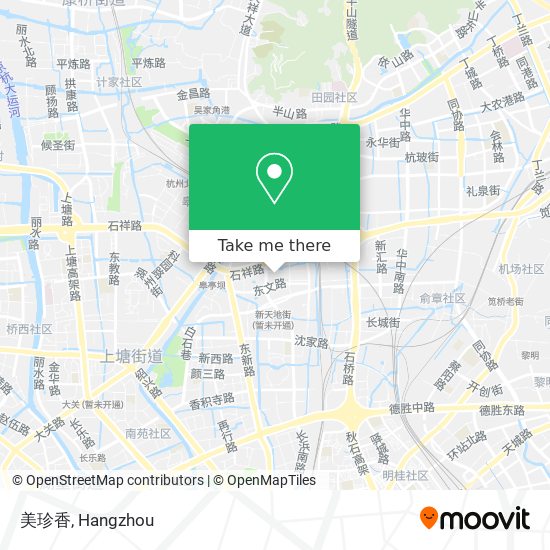 美珍香 map