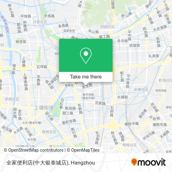 全家便利店(中大银泰城店) map