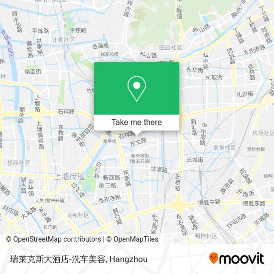 瑞莱克斯大酒店-洗车美容 map