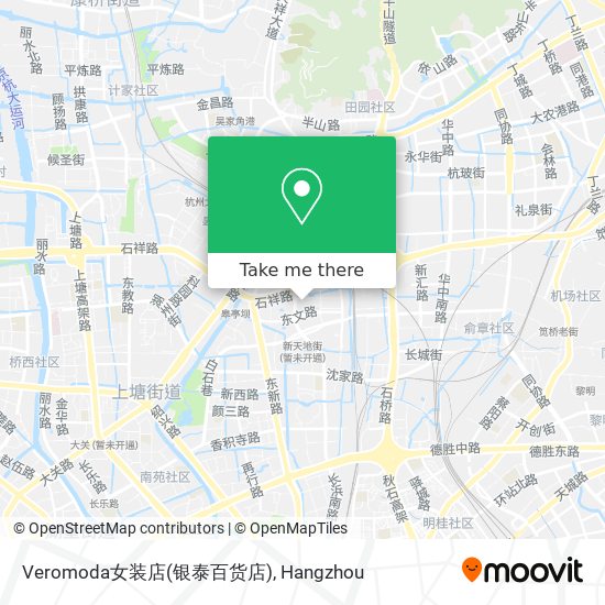 Veromoda女装店(银泰百货店) map