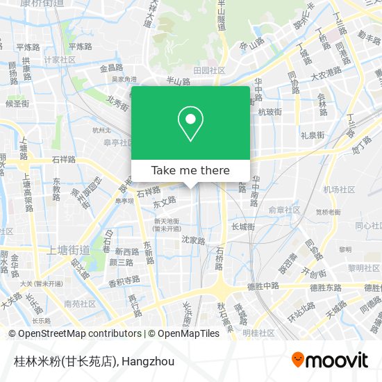 桂林米粉(甘长苑店) map