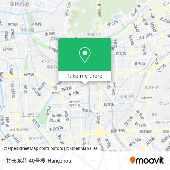 甘长东苑-40号楼 map