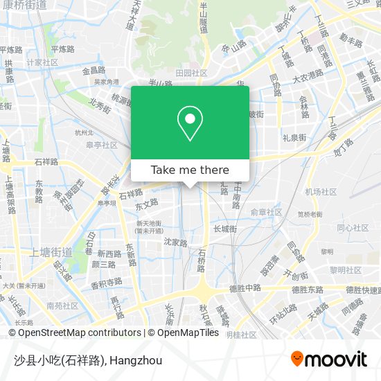 沙县小吃(石祥路) map