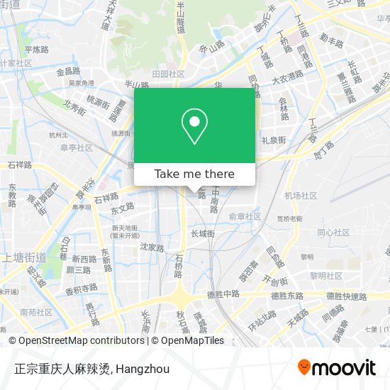 正宗重庆人麻辣烫 map