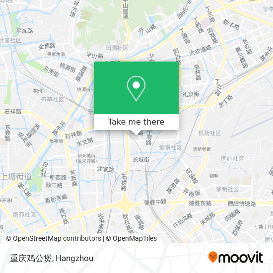 重庆鸡公煲 map