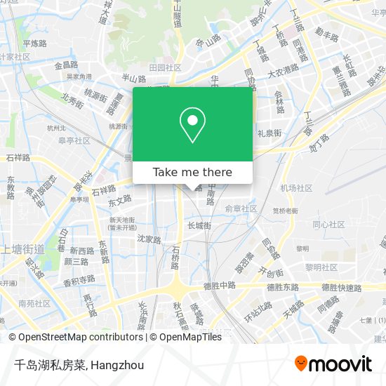 千岛湖私房菜 map