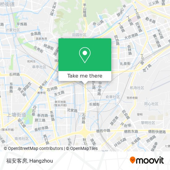 福安客房 map