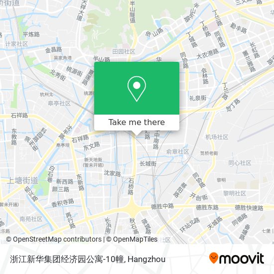 浙江新华集团经济园公寓-10幢 map
