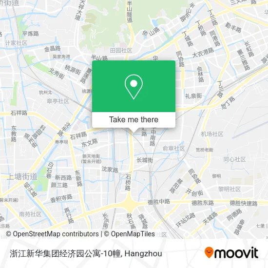 浙江新华集团经济园公寓-10幢 map