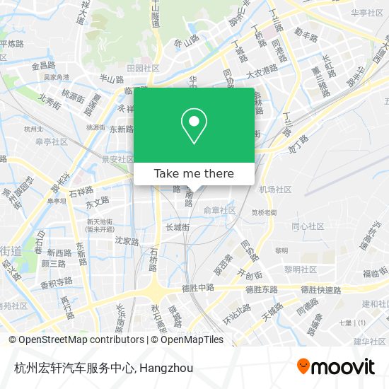 杭州宏轩汽车服务中心 map