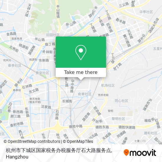 杭州市下城区国家税务办税服务厅石大路服务点 map