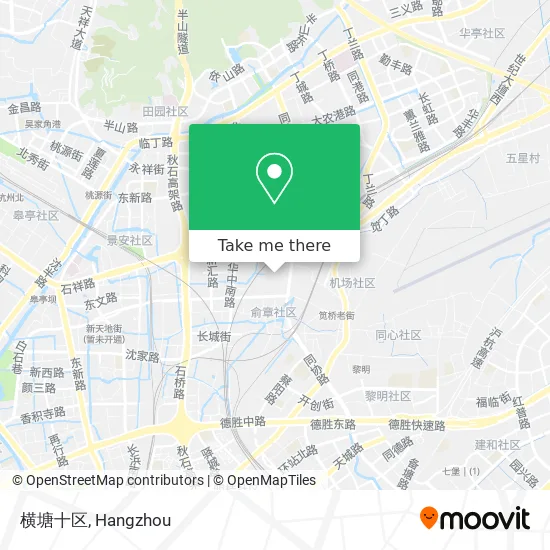 横塘十区 map