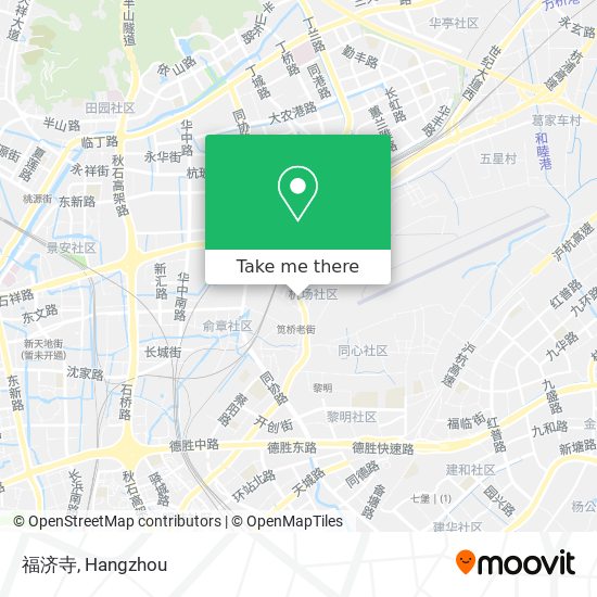 福济寺 map