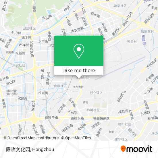 廉政文化园 map