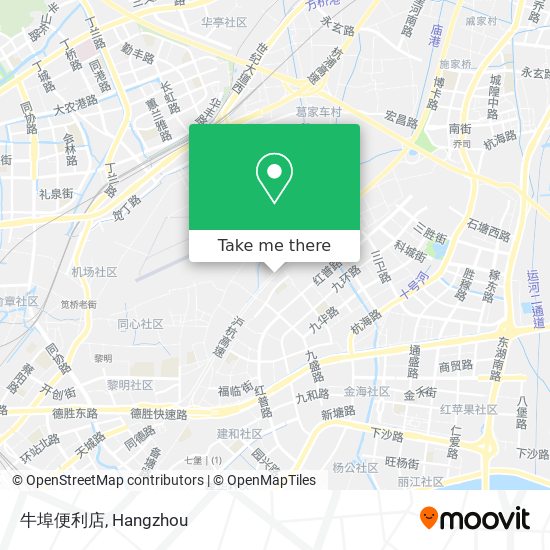 牛埠便利店 map