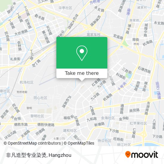 非凡造型专业染烫 map