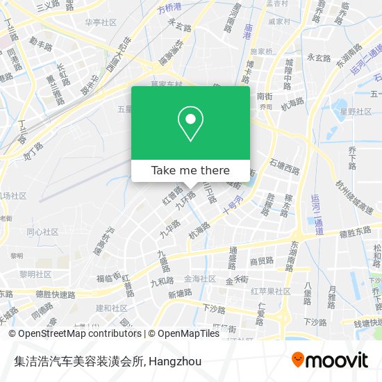 集洁浩汽车美容装潢会所 map