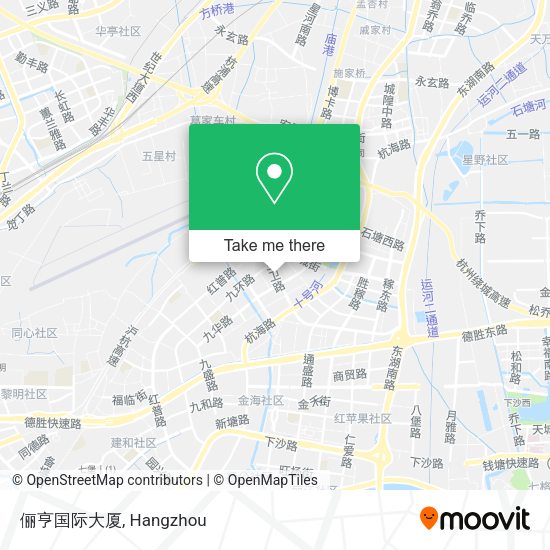 俪亨国际大厦 map