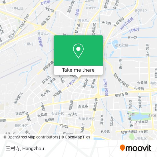 三村寺 map