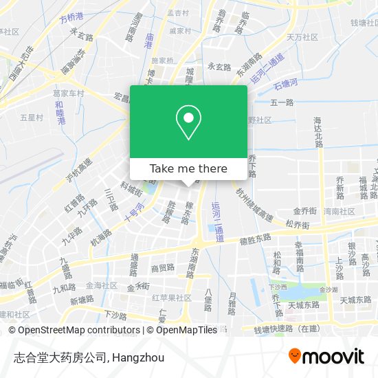 志合堂大药房公司 map