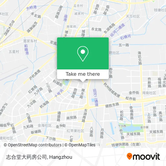 志合堂大药房公司 map