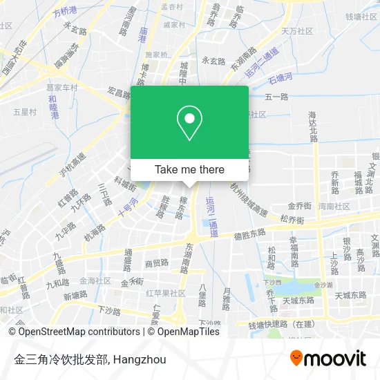 金三角冷饮批发部 map