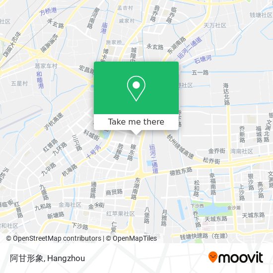 阿甘形象 map