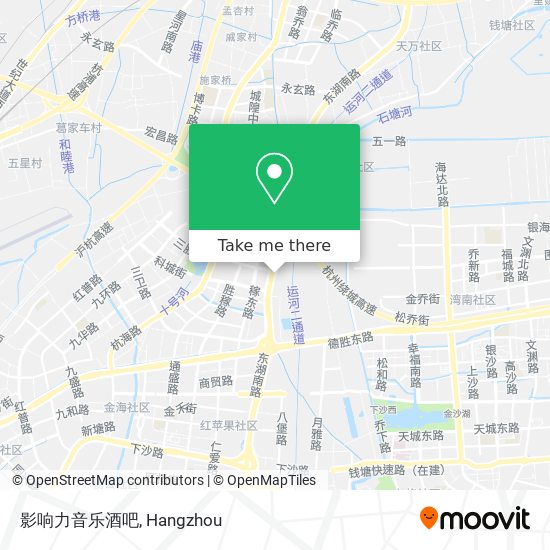 影响力音乐酒吧 map