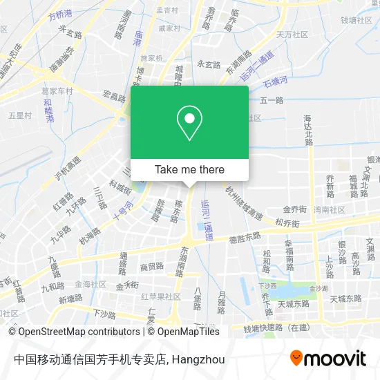 中国移动通信国芳手机专卖店 map